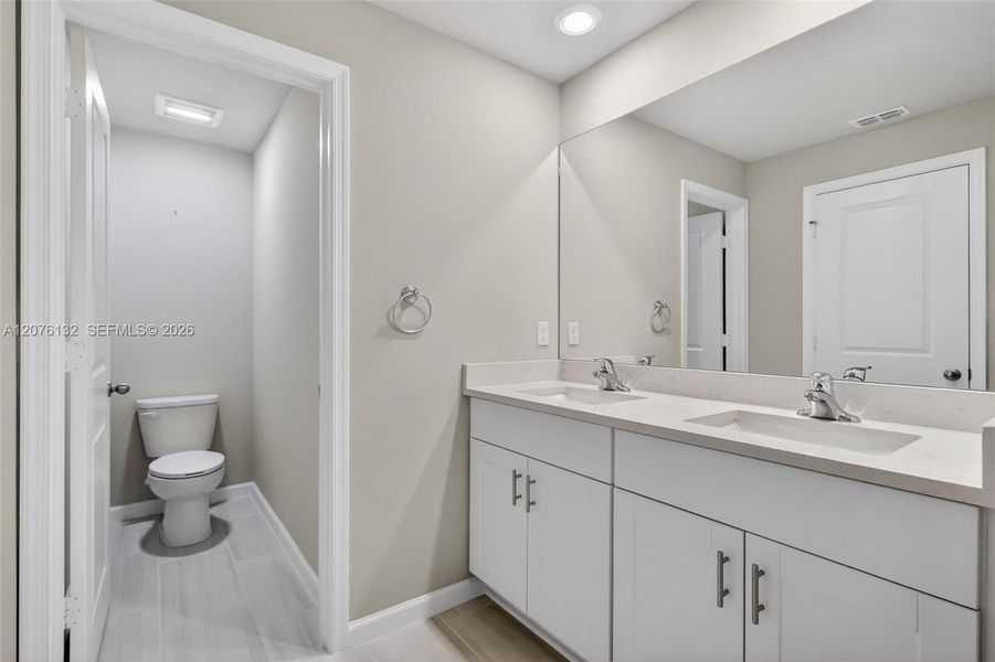 Furnished interior view inside a new home in , Stuart (Image 9).