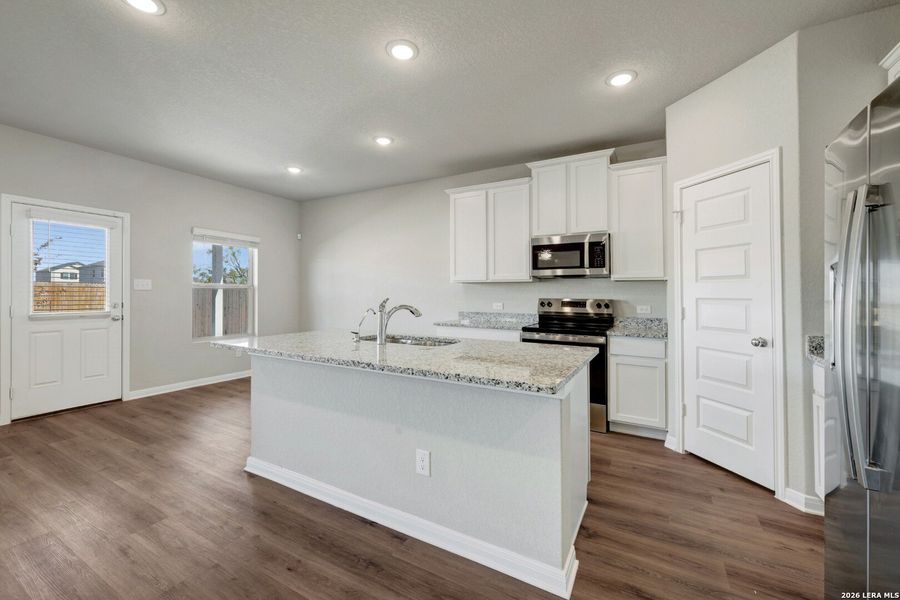 Furnished interior view inside a new home in Paloma Park, Converse (Image 9).