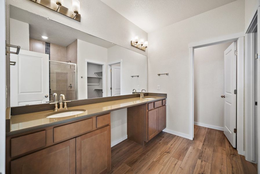 Furnished interior view inside a new home in The Glen, Colorado Springs (Image 6). Furnished interior view inside a new home in The Glen, Colorado Springs (Image 6).