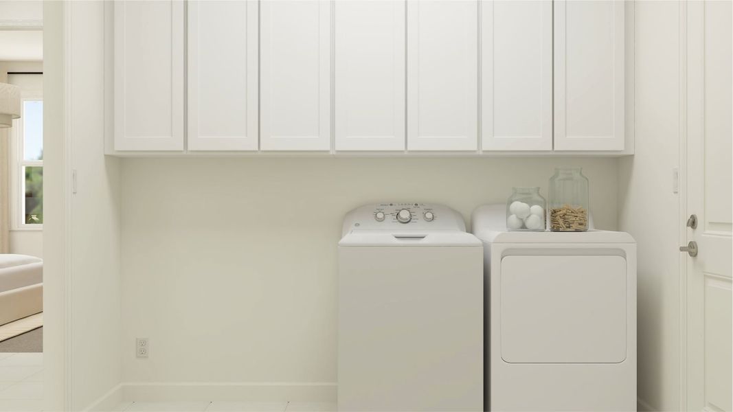 Basil laundry room