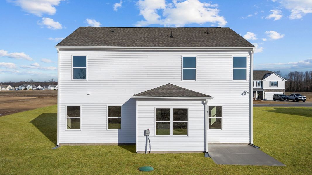 Exterior details and patio area of a home in Dail Farm, Farmville (Image 23).