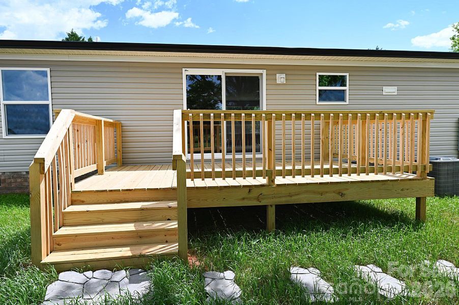 Exterior details and patio area of a home in , Stony Point (Image 21).