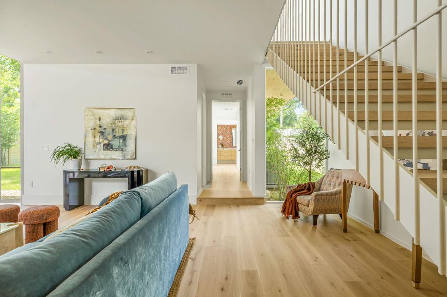 Furnished interior view inside a new home in , Austin (Image 30).