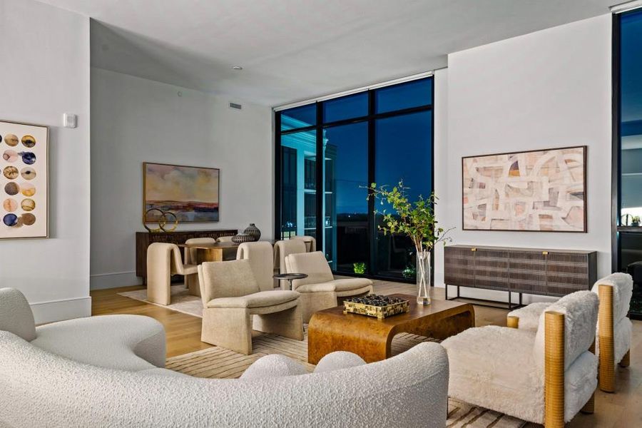 Furnished interior view inside a new home in The Dillon Buckhead, Atlanta (Image 61).