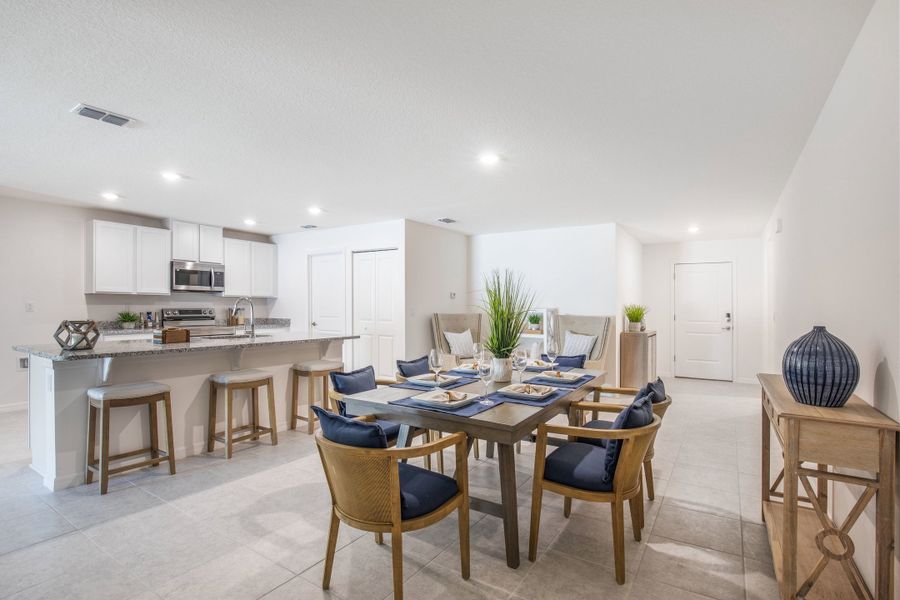 Furnished interior view inside a new home in Palm Bay, Palm Bay (Image 10).