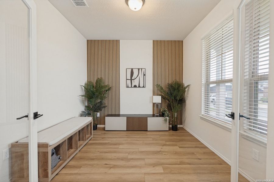 Furnished interior view inside a new home in Horizon Pointe, Converse (Image 6).