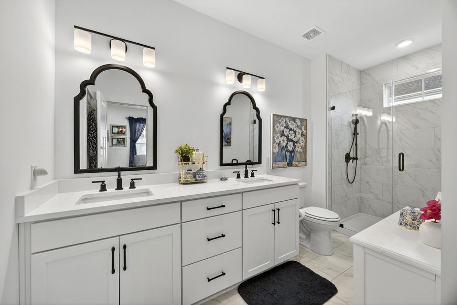 Furnished interior view inside a new home in Pineland Village, Summerville (Image 14).
