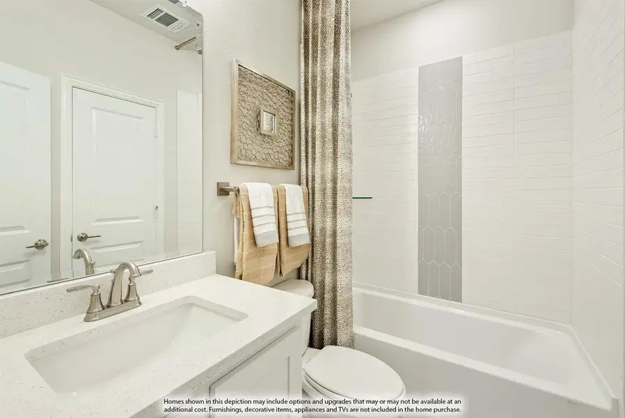 Furnished interior view inside a new home in Sonoma Verde, McLendon-Chisholm (Image 3).