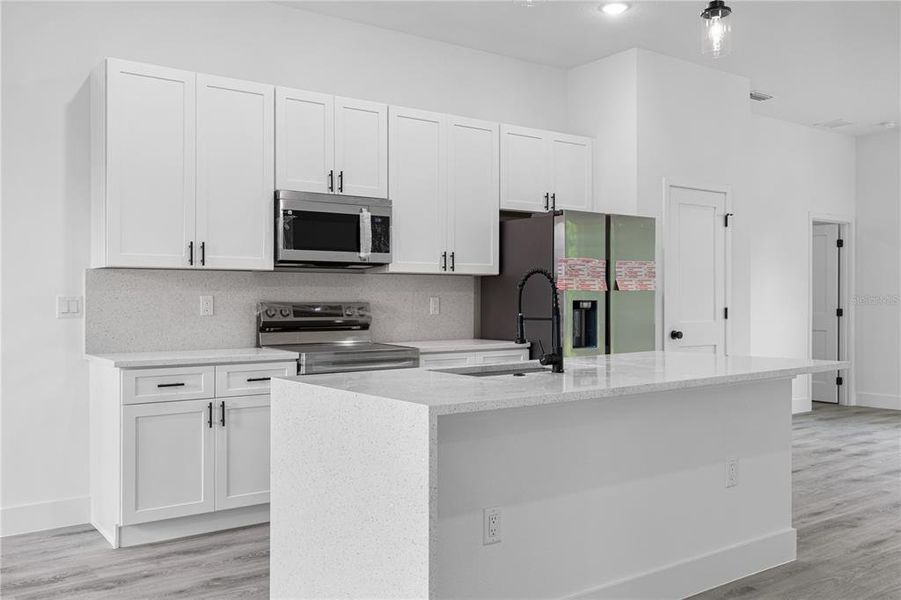 Furnished interior view inside a new home in , Ocala (Image 6).