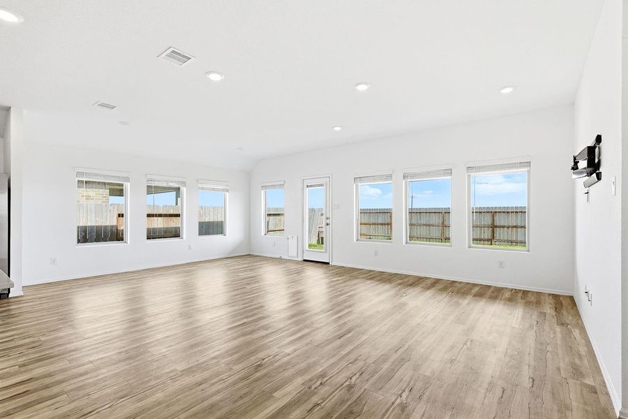 Spacious, unfurnished interior of a new home in Winward: Wildflower II Collection, Katy (Image 23). Spacious, unfurnished interior of a new home in Winward: Wildflower II Collection, Katy (Image 23).