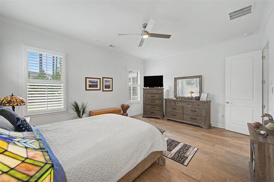 Furnished interior view inside a new home in Lakeside at River Green, Canton (Image 29).