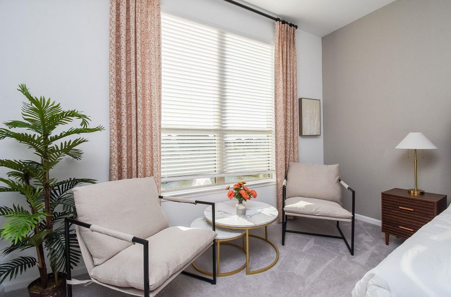 Furnished interior view inside a new home in , Fulshear (Image 8).