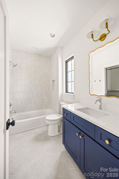 Furnished interior view inside a new home in , Charlotte (Image 17).