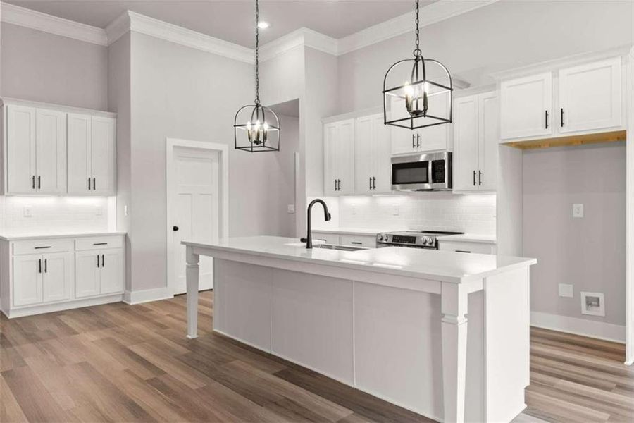 Furnished interior view inside a new home in , Maysville (Image 9). Furnished interior view inside a new home in , Maysville (Image 9).