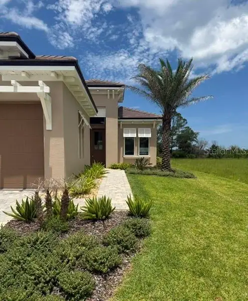 Exterior details and patio area of a home in , Flagler Beach (Image 14). Exterior details and patio area of a home in , Flagler Beach (Image 14).