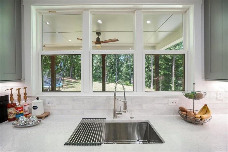 Close-up of interior finishes inside a home in , Acworth (Image 23).