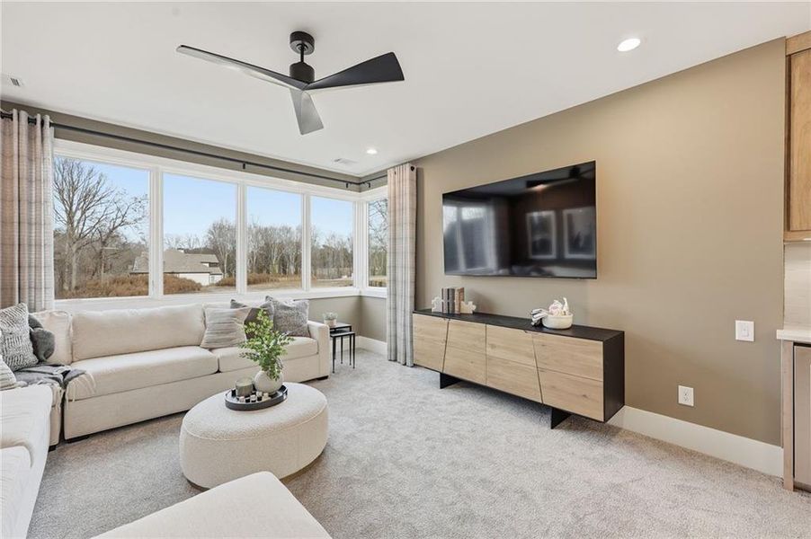Furnished interior view inside a new home in , Gainesville (Image 45).
