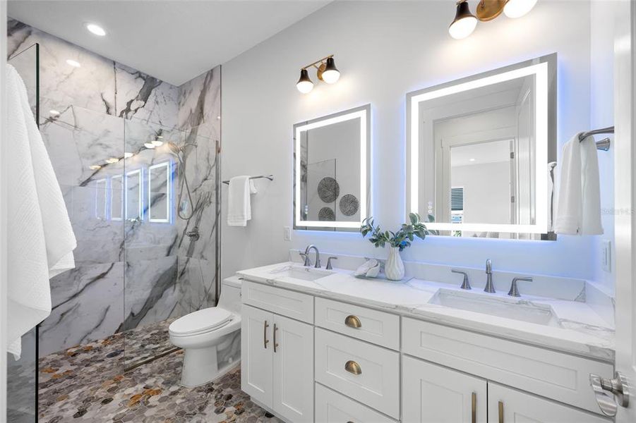 Furnished interior view inside a new home in , Madeira Beach (Image 53).