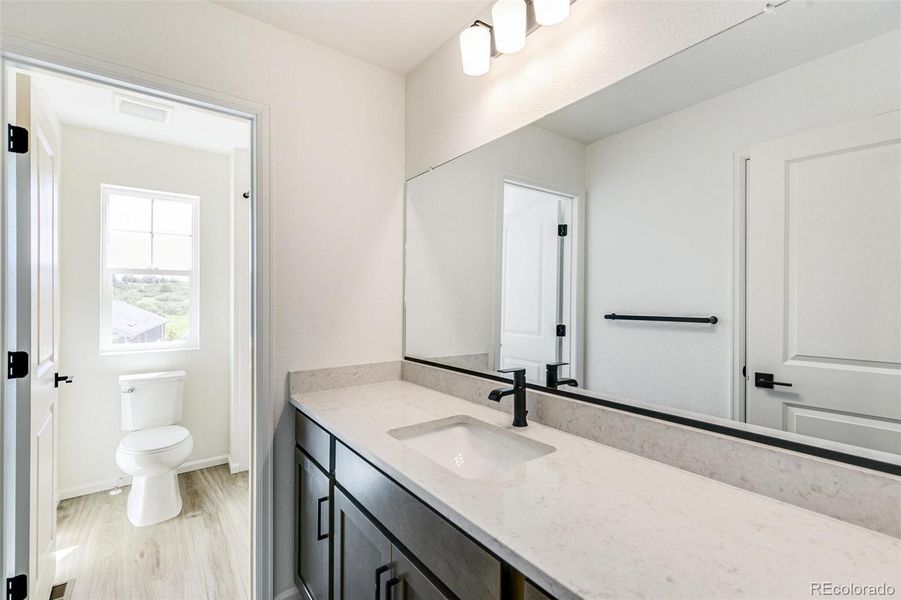 Furnished interior view inside a new home in Terrain Oak Valley, Castle Rock (Image 13).