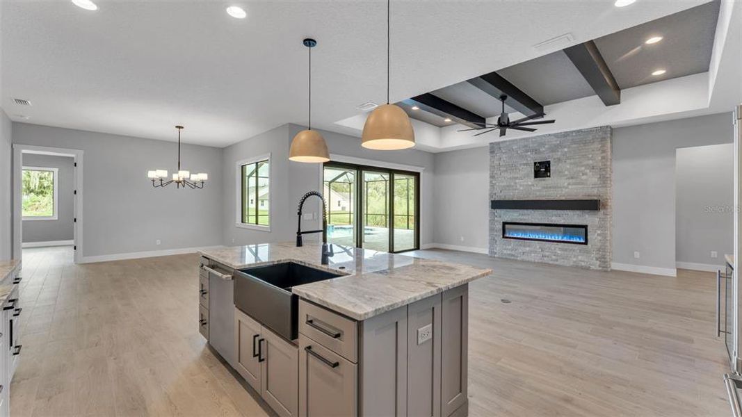 Furnished interior view inside a new home in , Lakeland (Image 16). Furnished interior view inside a new home in , Lakeland (Image 16).