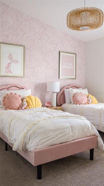 Furnished interior view inside a new home in Crosswinds, Haines City (Image 26).