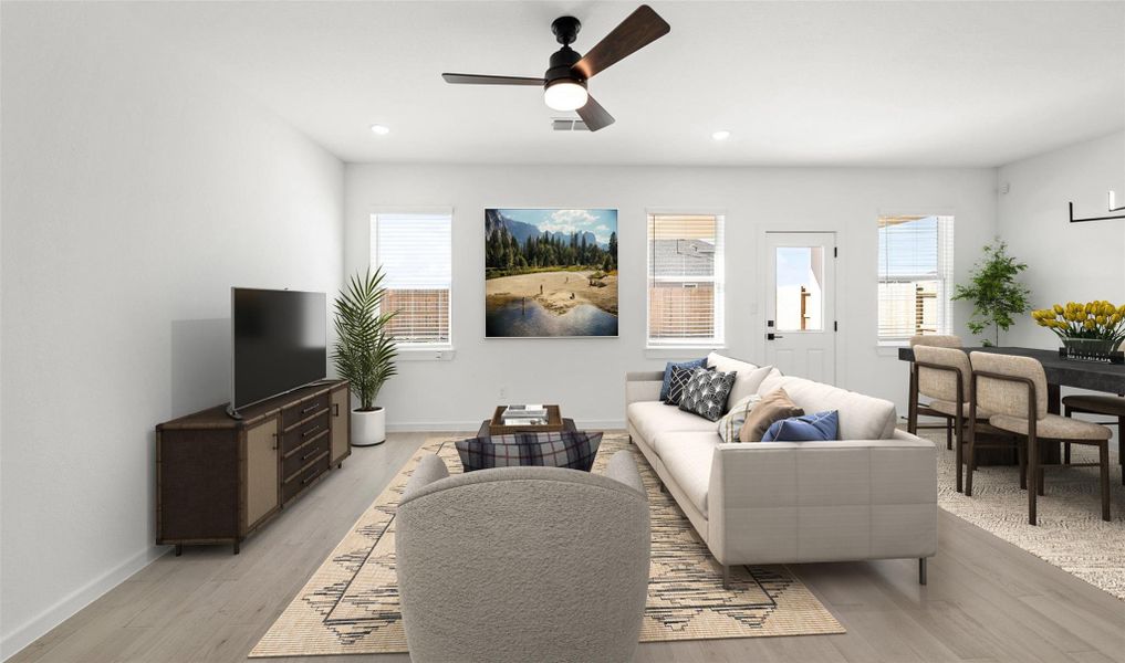 Cozy great room Cozy great room