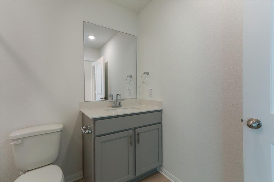 Furnished interior view inside a new home in Bar W Ranch, Leander (Image 7). Furnished interior view inside a new home in Bar W Ranch, Leander (Image 7).