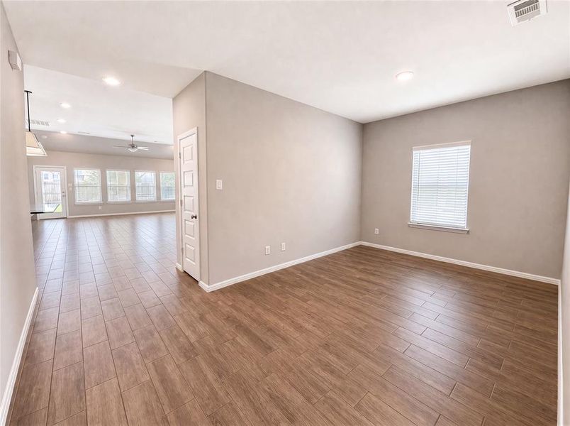 Spacious, unfurnished interior of a new home in Sagebrook, Denton (Image 25). Spacious, unfurnished interior of a new home in Sagebrook, Denton (Image 25).