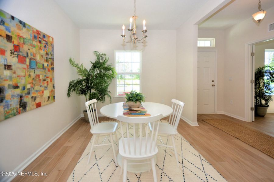 Furnished interior view inside a new home in , Jacksonville (Image 30).