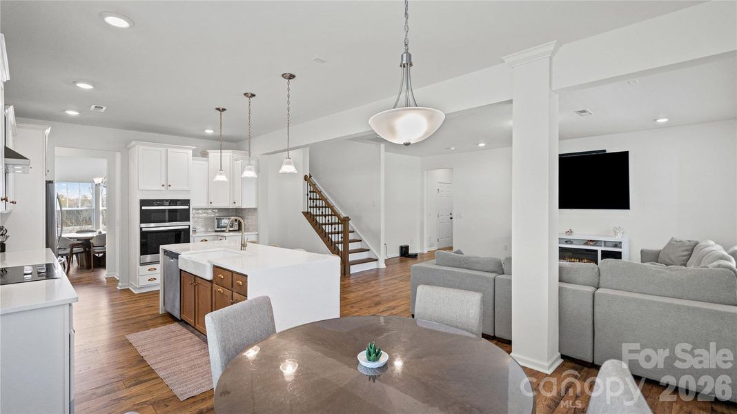 Furnished interior view inside a new home in , Statesville (Image 15). Furnished interior view inside a new home in , Statesville (Image 15).