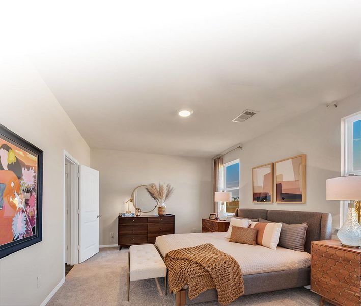 Furnished interior view inside a new home in Talavera, Kyle (Image 26).