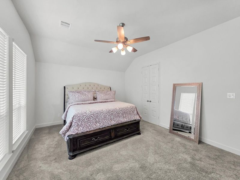 Furnished interior view inside a new home in Artavia, Conroe (Image 39).