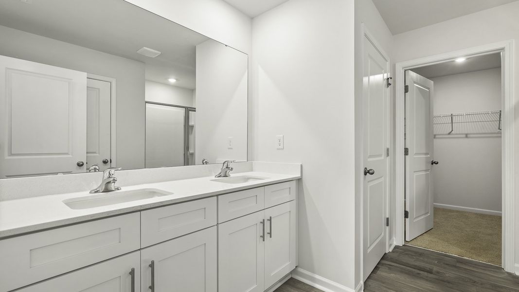 Furnished interior view inside a new home in Owens Ridge, Lexington (Image 7). Furnished interior view inside a new home in Owens Ridge, Lexington (Image 7).