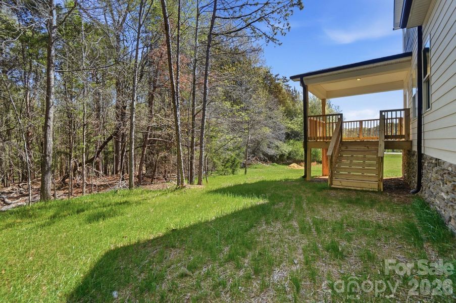 Exterior details and patio area of a home in , Albemarle (Image 18). Exterior details and patio area of a home in , Albemarle (Image 18).