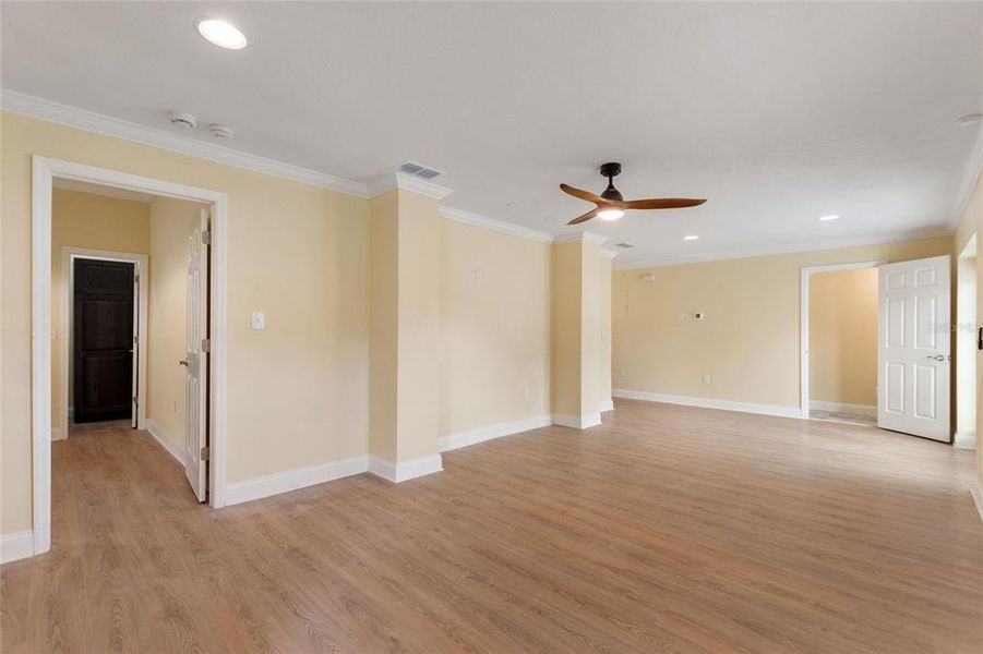 Spacious, unfurnished interior of a new home in , Bartow (Image 33).