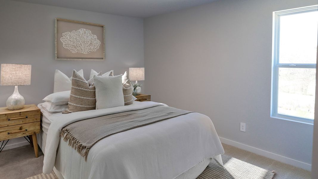 Representative furnished interior of a home built from the TISDALE by D.R. Horton in Harvest Point, Spring Hill (Image 13).