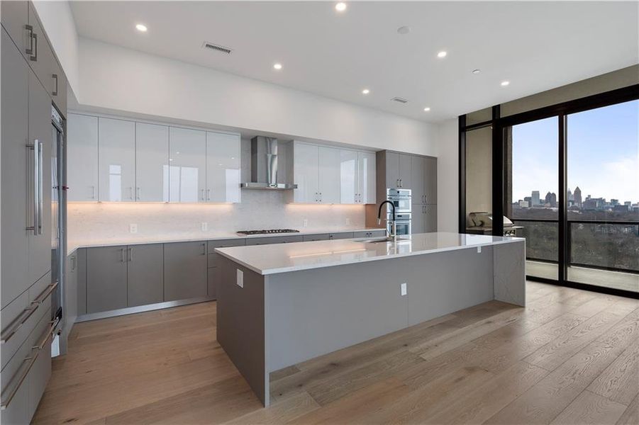 Furnished interior view inside a new home in The Dillon Buckhead, Atlanta (Image 21).