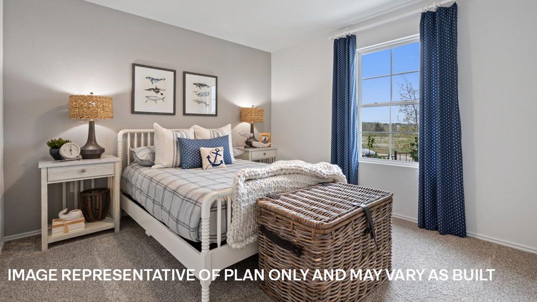 Furnished interior view inside a new home in Durango, Mustang Ridge (Image 18).