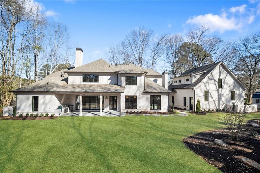 Exterior details and patio area of a home in , Alpharetta (Image 3).
