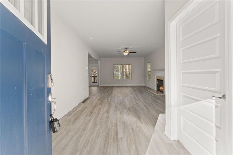 Spacious, unfurnished interior of a new home in Magnolia Villas, Cornelia (Image 27).