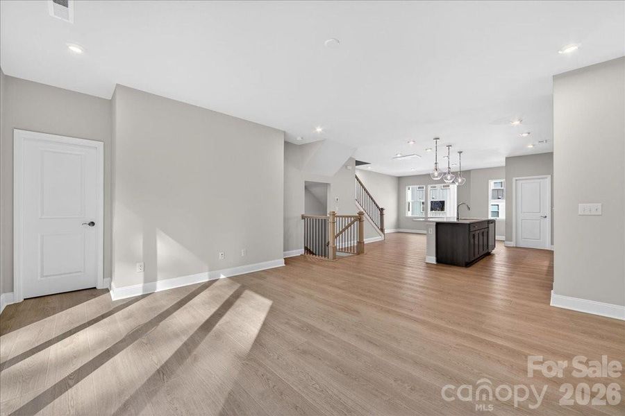 Light filled second floor