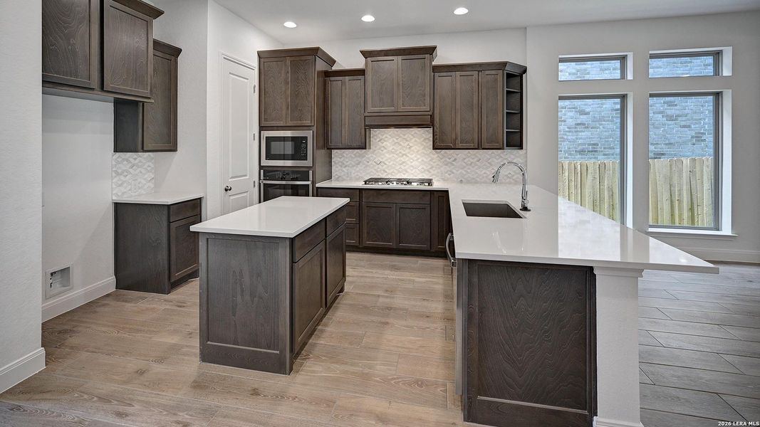 Furnished interior view inside a new home in Kallison Ranch, San Antonio (Image 14).
