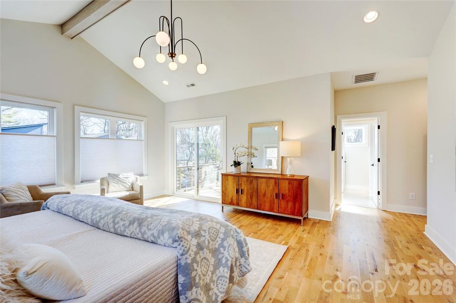 Furnished interior view inside a new home in , Charlotte (Image 15).