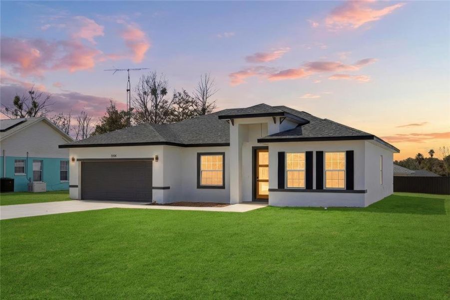 Front exterior of a new home in , Ocala, FL, highlighting curb appeal (Image 27). Front exterior of a new home in , Ocala, FL, highlighting curb appeal (Image 27).