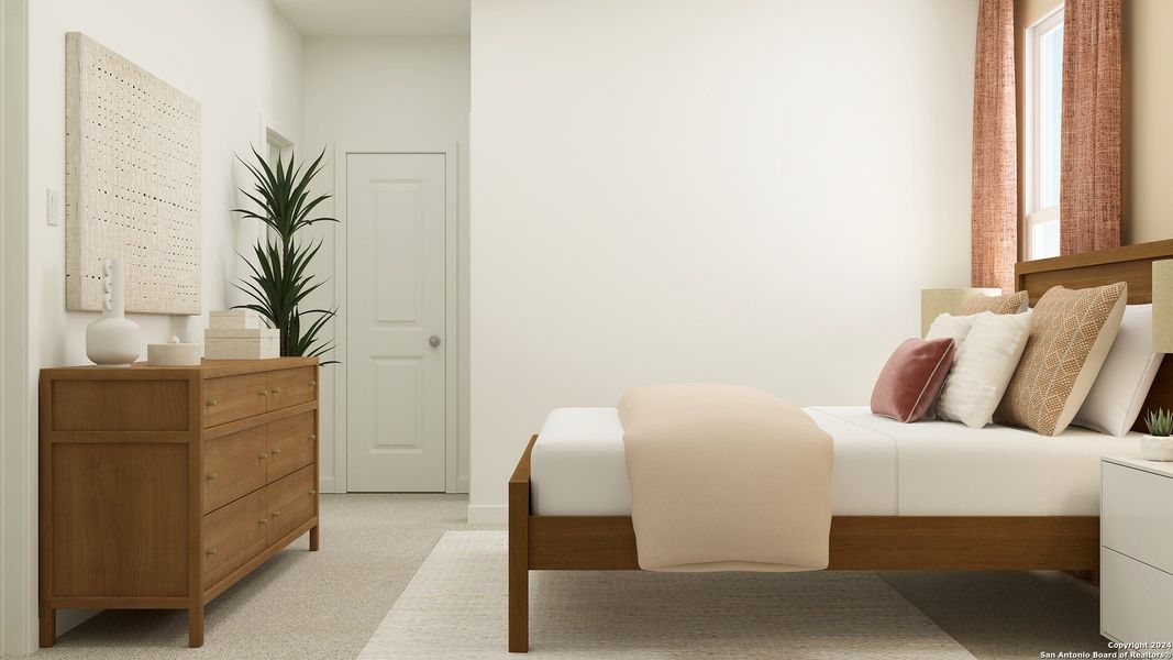 Furnished interior view inside a new home in Navarro Ranch, Seguin (Image 16).