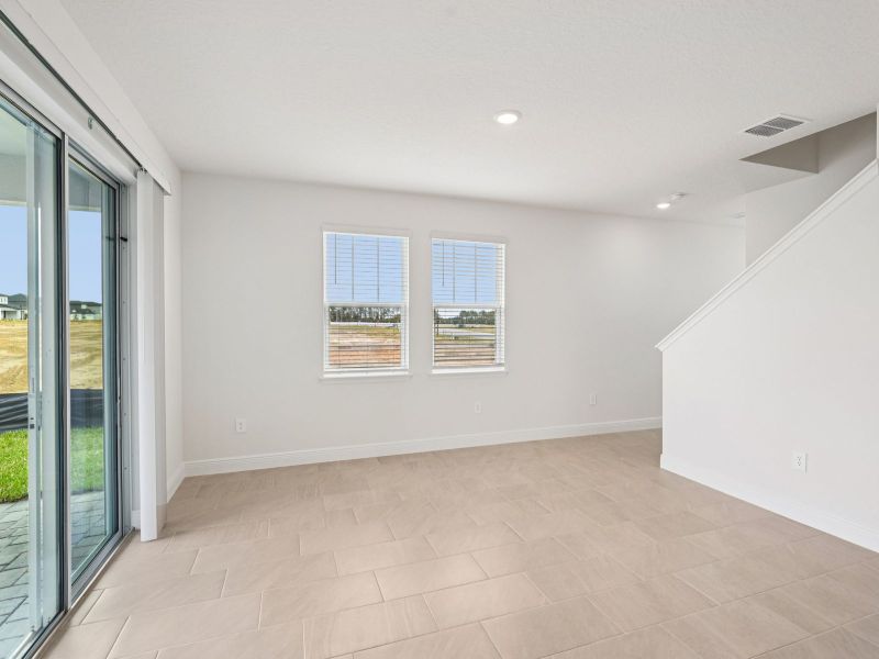 Spacious, unfurnished interior of a new home in Cyrene at Minneola, Minneola (Image 8). Spacious, unfurnished interior of a new home in Cyrene at Minneola, Minneola (Image 8).