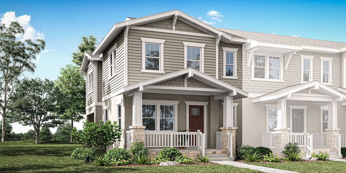 Representative exterior photo of a completed home built from the Anastasia by Mattamy Homes in Celebration - Island Village, Celebration, FL (Image 16).