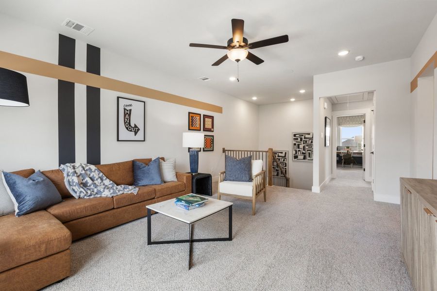 Representative furnished interior of a home built from the The Sequoia M by Davidson Homes LLC in Mercer Meadows, Royse City (Image 14). Representative furnished interior of a home built from the The Sequoia M by Davidson Homes LLC in Mercer Meadows, Royse City (Image 14).