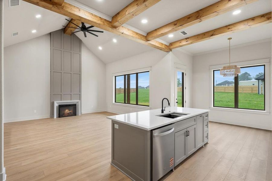 Furnished interior view inside a new home in , Lindale (Image 13).
