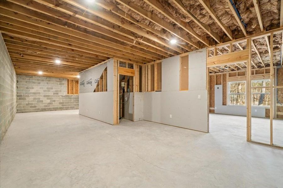 In-progress construction of a new home in , Dalton, GA (Image 42).